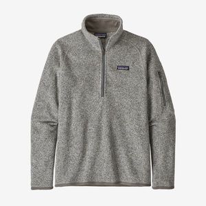 Patagonia grey quarter zip